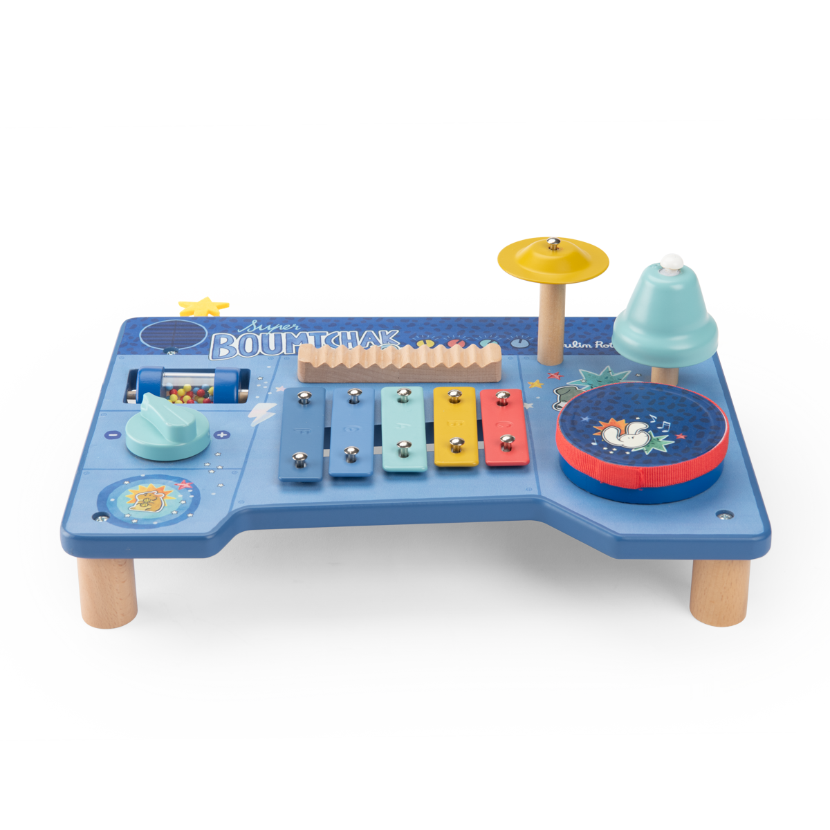 Table multiactivites musicale Puce  Pilou Moulin Roty