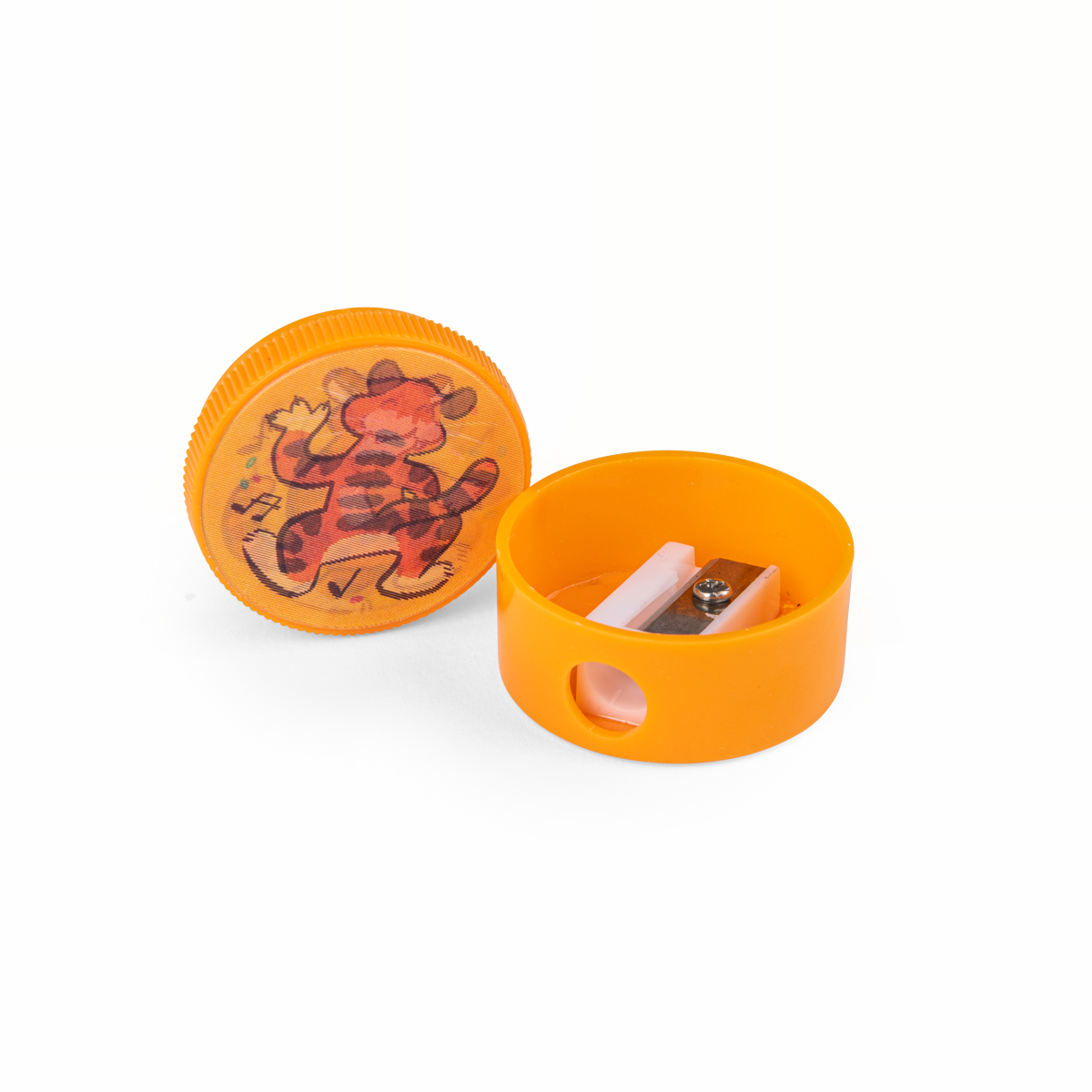 Taille crayon lenticulaire orange Les Petites Merveilles Moulin Roty