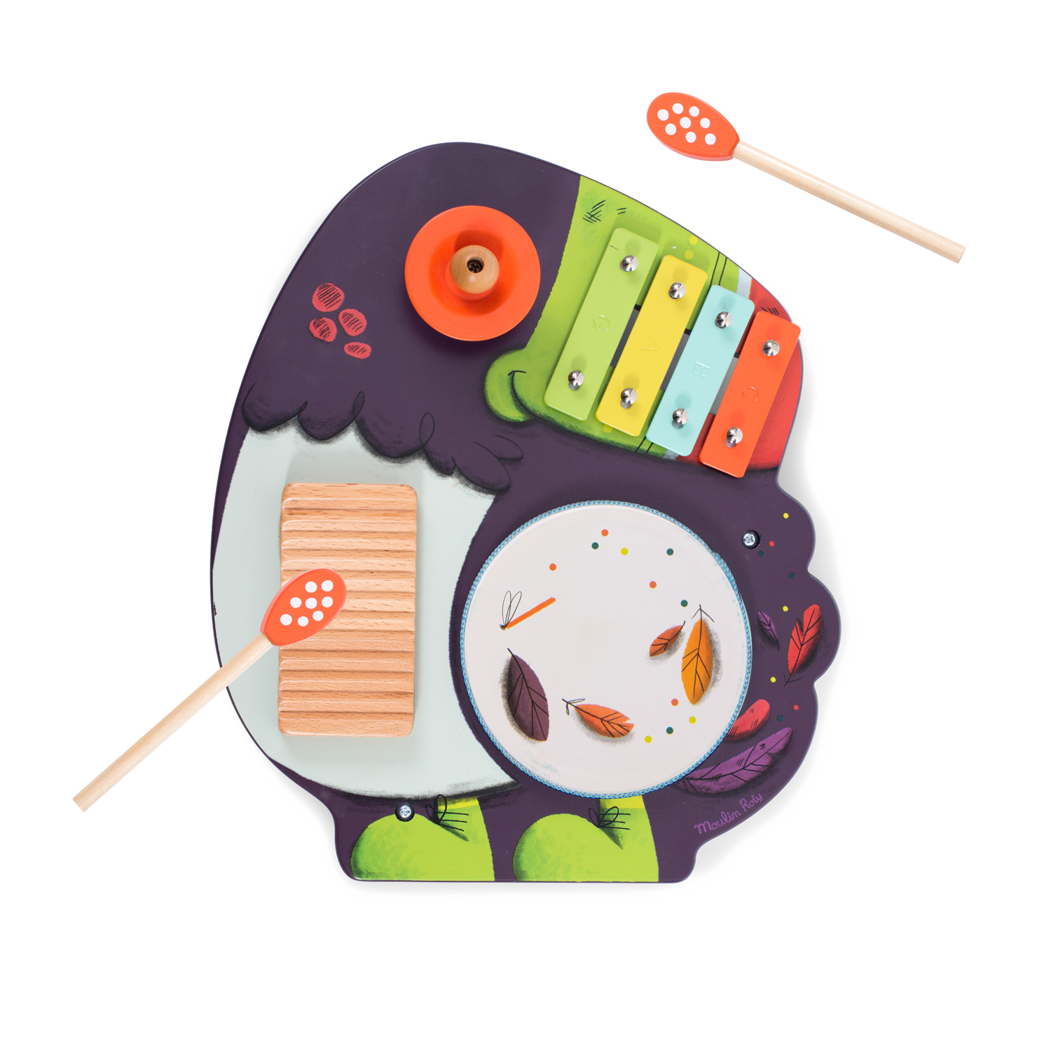 Toucan multiactivites musicales Dans la jungle Moulin Roty