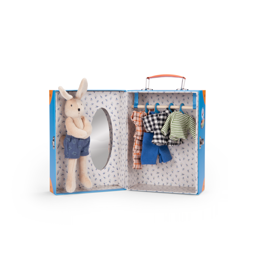 Valise La petite armoire Sylvain La Grande Famille Moulin Roty