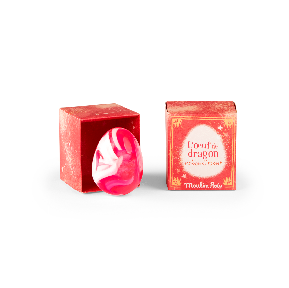 Œuf de dragon rebondissant rose Les Petites Merveilles Moulin Roty