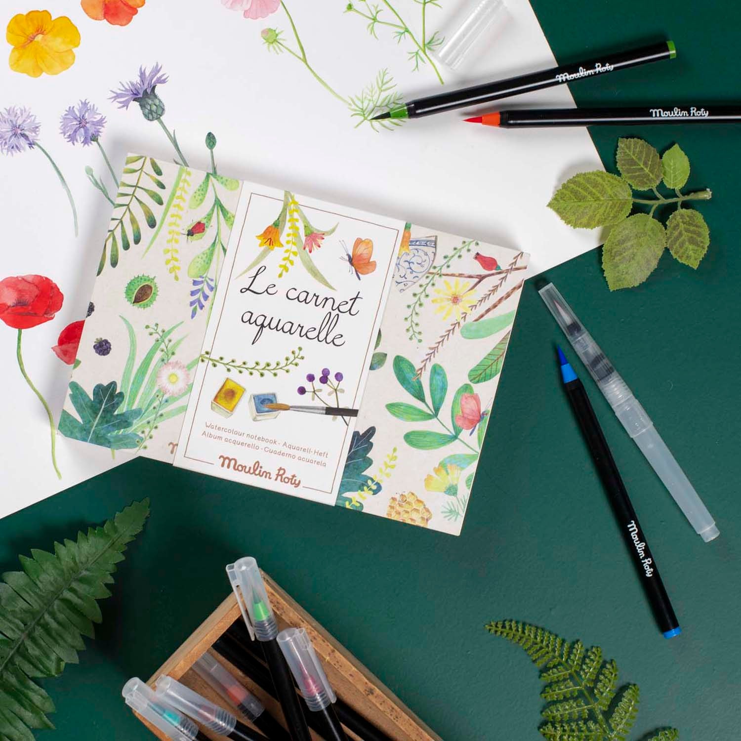 Carnet aquarelle
