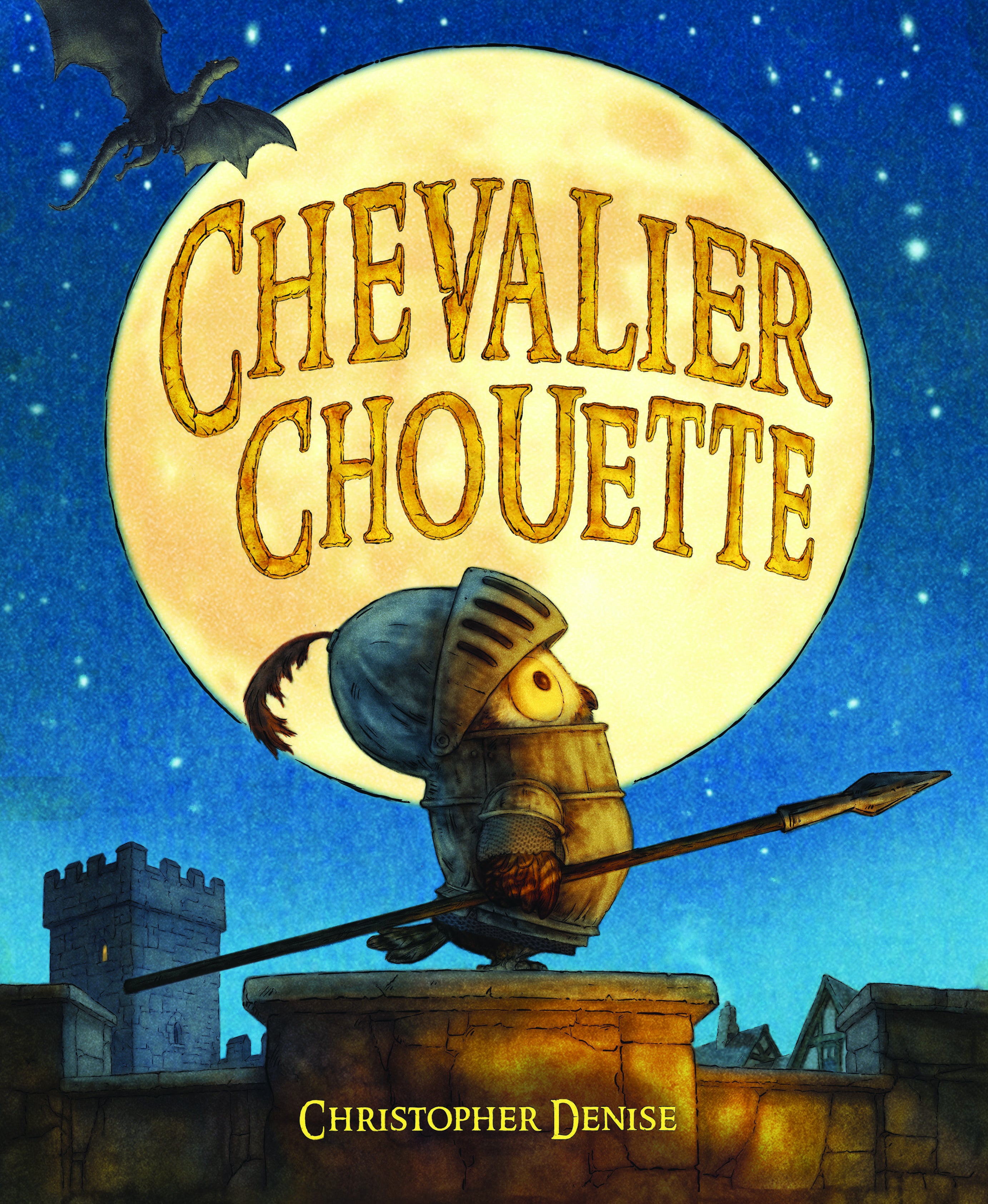 Livre Chevalier Chouette de Christopher Denise