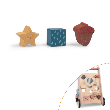 Kit de 3 formes pour chariot de marche Après La Pluie
