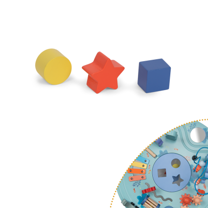 Kit de 3 formes pour la table d'activités