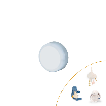 Boîtier lumineux pour peluches lumineuses