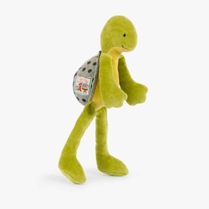 Peluche Camille la tortue 30 cm La Grande Famille Moulin Roty