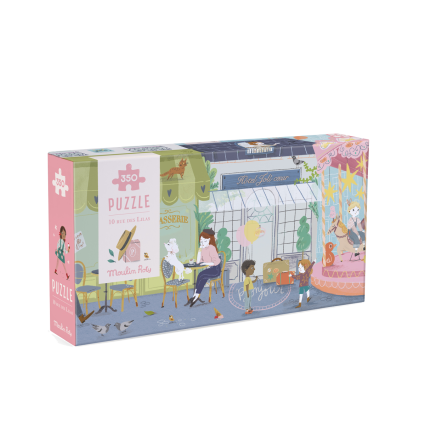 Puzzle 10 rue des lilas 350 pcs Les Parisiennes Moulin Roty