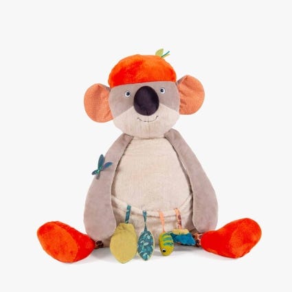Peluche Koala geant d'activites Dans la jungle Moulin Roty