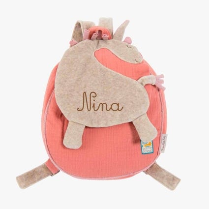 Sac à dos à broder girafe