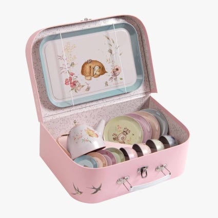 Valise dinette a the Les Rosalies Moulin Roty