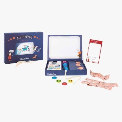 Coffret cinema Au Cinema Les Histoires du Soir Moulin Roty