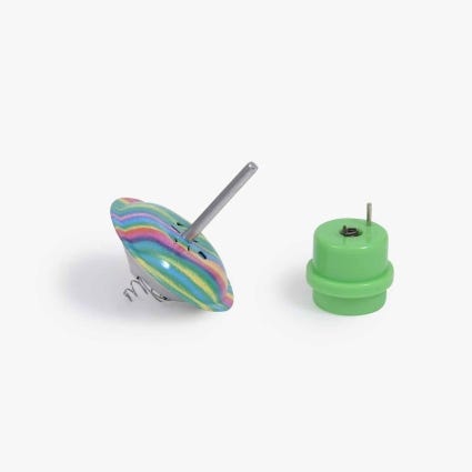 Toupie sautillante multicolore Les Petites Merveilles Moulin Roty