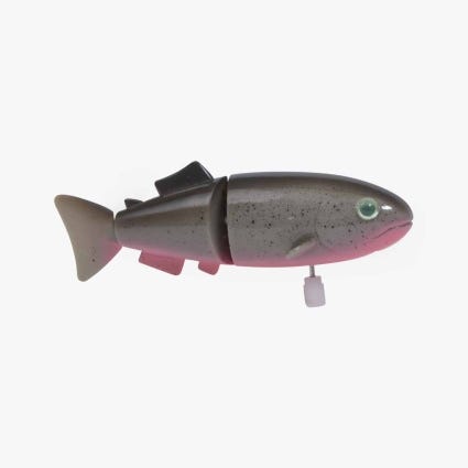 Jouet de bain poisson gris Les Petites Merveilles Moulin Roty