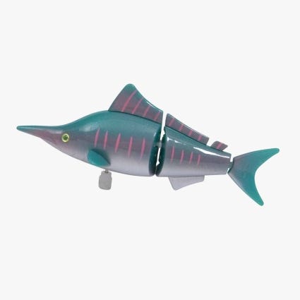Jouet de bain poisson bleu Les Petites Merveilles Moulin Roty