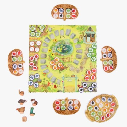 Jeu coopératif Pique-nique au jardin