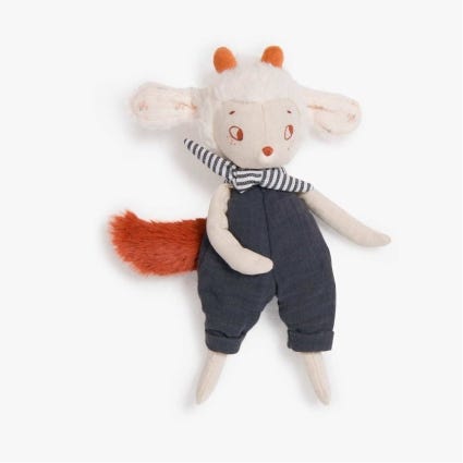 Peluche mouton Nuage Apres la pluie Moulin Roty