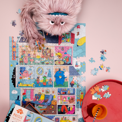 Puzzle Chez les Schmouks 500 pcs
