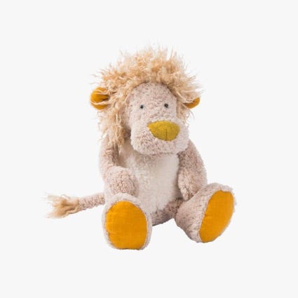 Peluche Petit lion Les Baba Bou Moulin Roty
