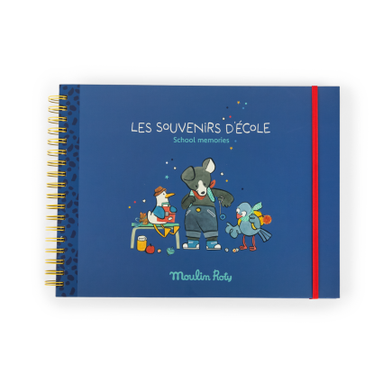 Album souvenirs d’ecole 36p Puce  Pilou Moulin Roty