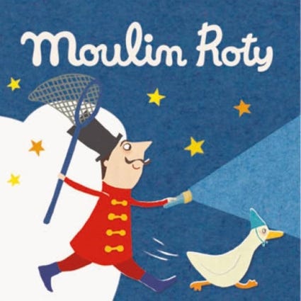 Boite de 3 disques pour lampe a histoires Les Petites Merveilles Moulin Roty