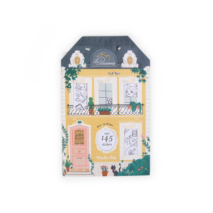 Cahier 145 stickers Les Parisiennes Moulin Roty