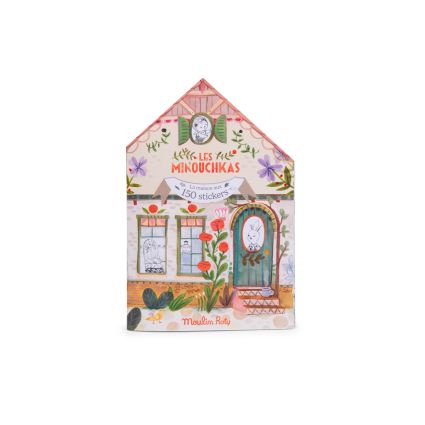 Cahier 150 stickers Les Minouchkas Moulin Roty