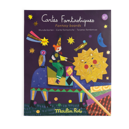 Cartes fantastiques Les cometes filantes Moulin Roty
