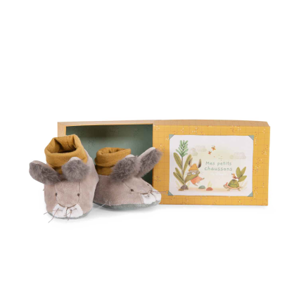 Chaussons Lapin Trois petits lapins Moulin Roty