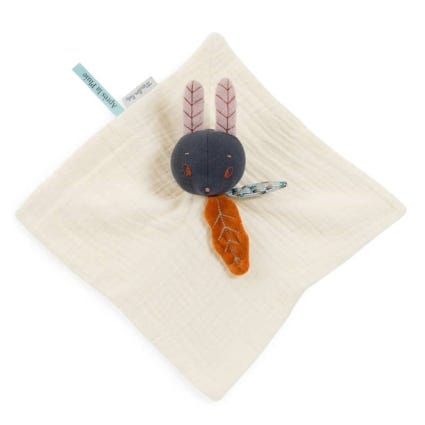 Doudou à broder lapin crème