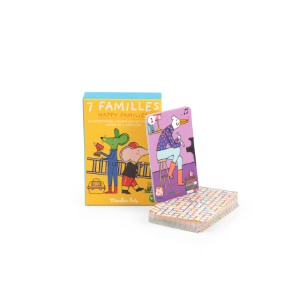 Jeu de 7 familles Les Loufoques Moulin Roty