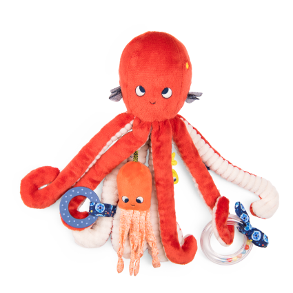 Jouet d'activites Grand poulpe Les aventures de Paulie Moulin Roty