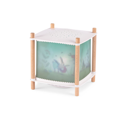 Lanterne magique  revolution 20 Trois petits lapins Moulin Roty