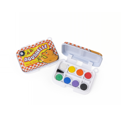 Mini palette aquarelle jaune Les Petites Merveilles Moulin Roty