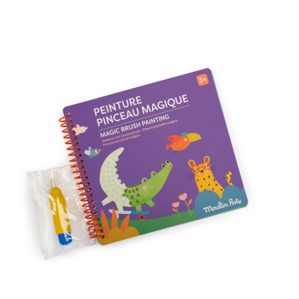 Peinture pinceau magique Les Toupitis Moulin Roty