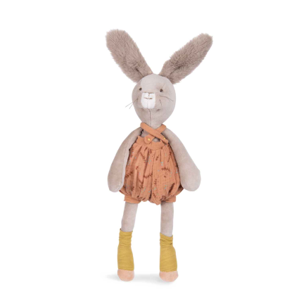Peluche Lapin argile Trois petits lapins Moulin Roty