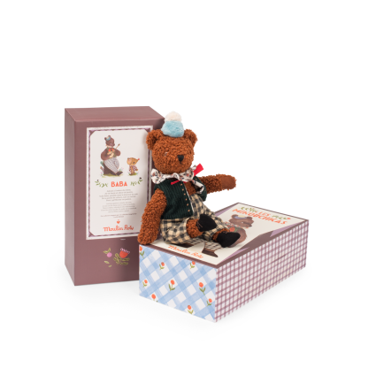 Petite peluche Baba le grand ours Les Minouchkas Moulin Roty