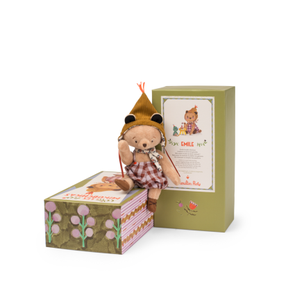 Petite peluche Emile le petit ours Les Minouchkas Moulin Roty