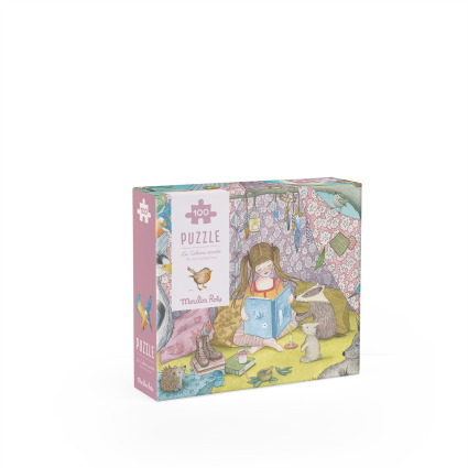 Puzzle La cabane secrete 100 pcs Les Rosalies Moulin Roty