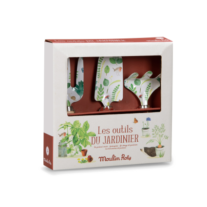 Set de 3 outils de jardinage Le Jardin du Moulin Moulin Roty