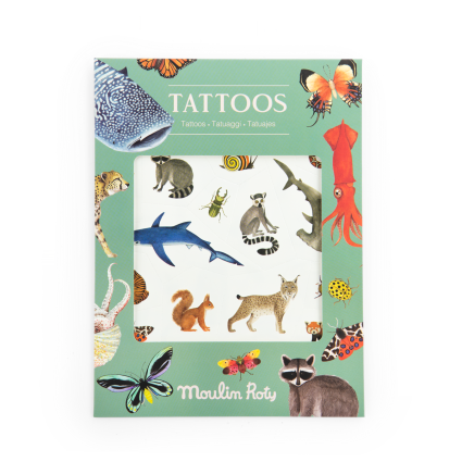 Tatouages Tout autour du Monde Moulin Roty