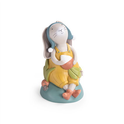 Tirelire lapin Trois petits lapins Moulin Roty