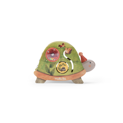 Tortue d'activites Trois petits lapins Moulin Roty