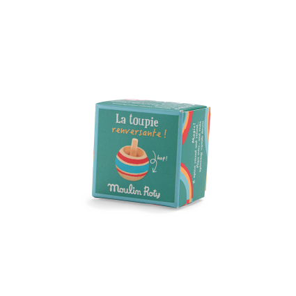Toupie renversante bleue