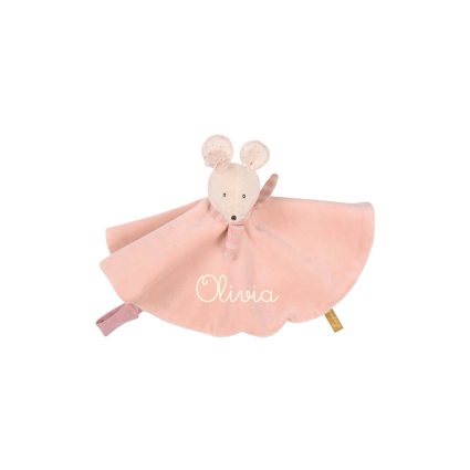 Doudou souris rose La petite ecole de danse