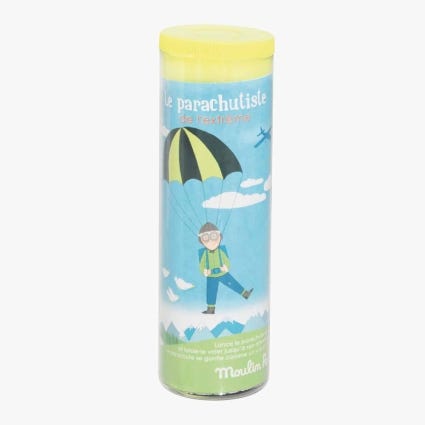 Parachutiste de l extreme vert Moulin Roty