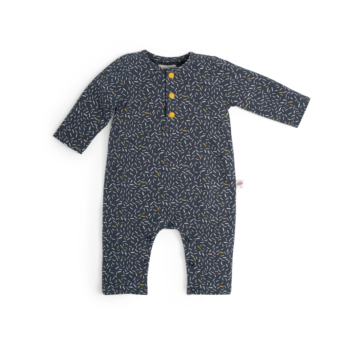 Combinaison en jersey lourd gratte ardoise imprime graphique  Kalypso