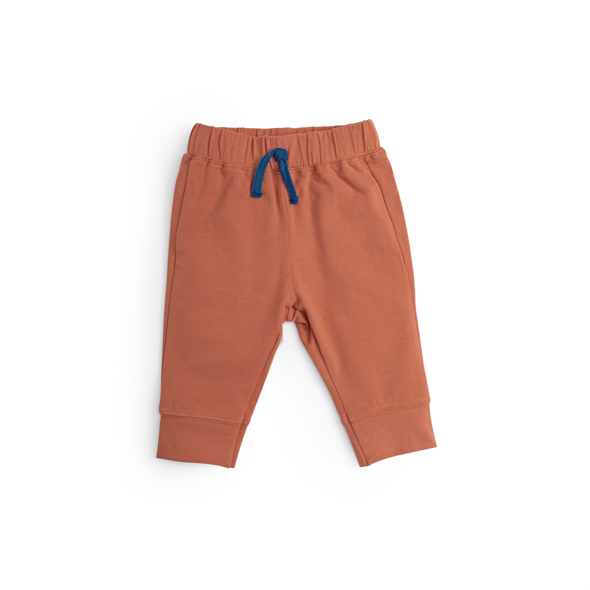 Pantalon en jersey lourd gratté brique - Kentin