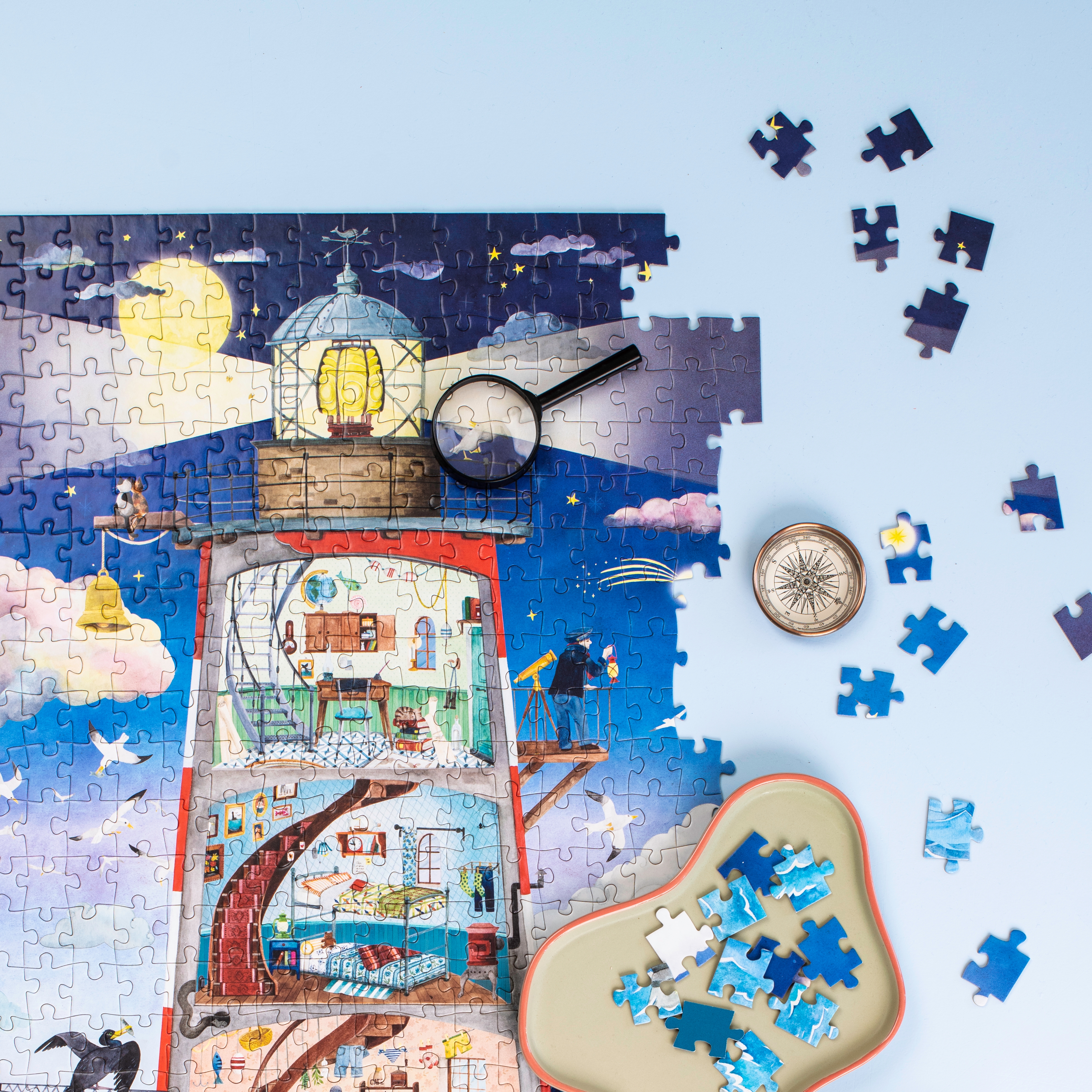 Puzzle phare 500 pièces