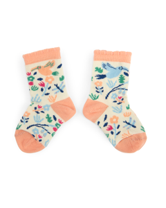 NADINE Chaussettes 6/12m fleurs Jungle